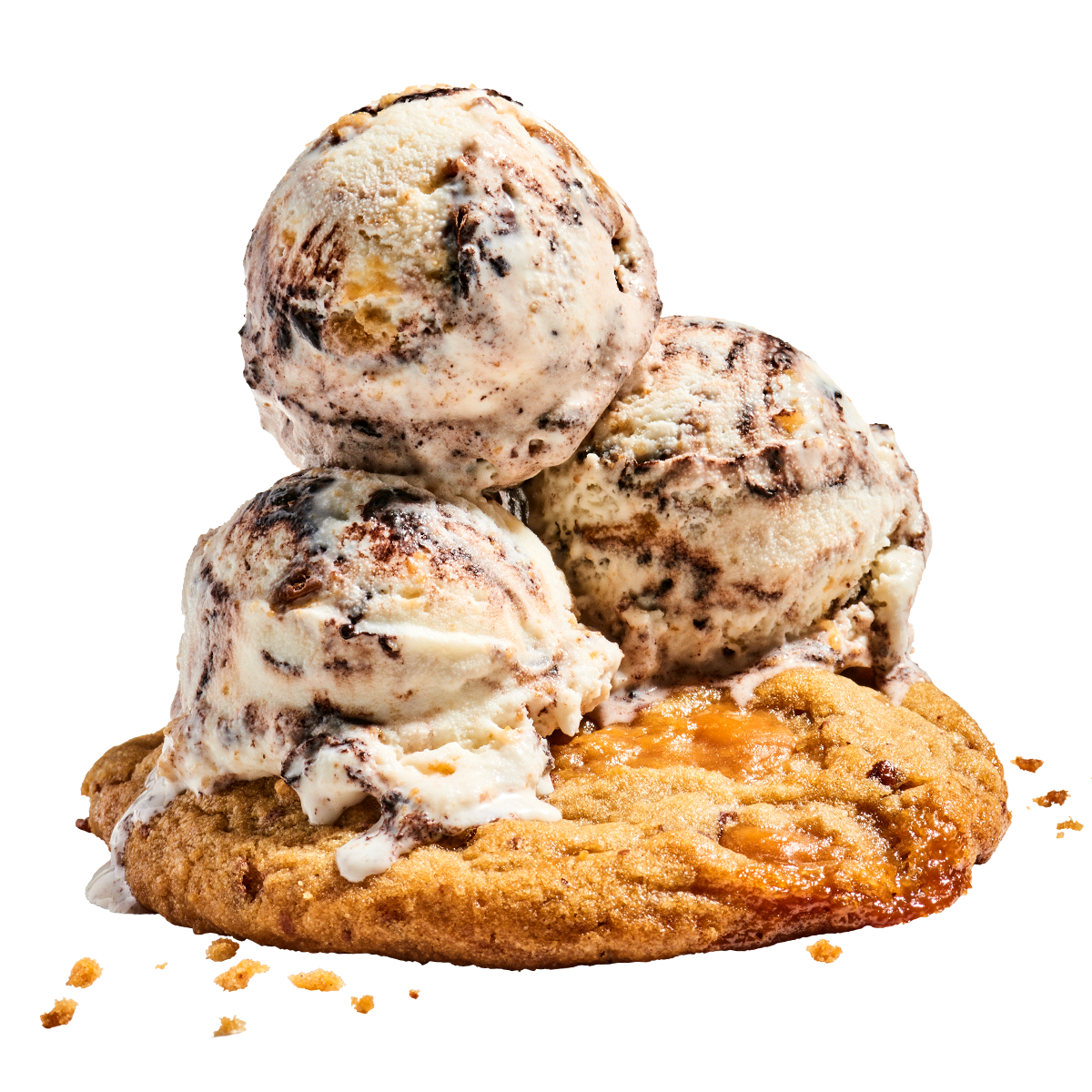 Ice Cream on a Deluxe Cookie